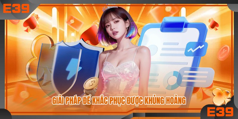Giải pháp để khắc phục được khủng hoảng