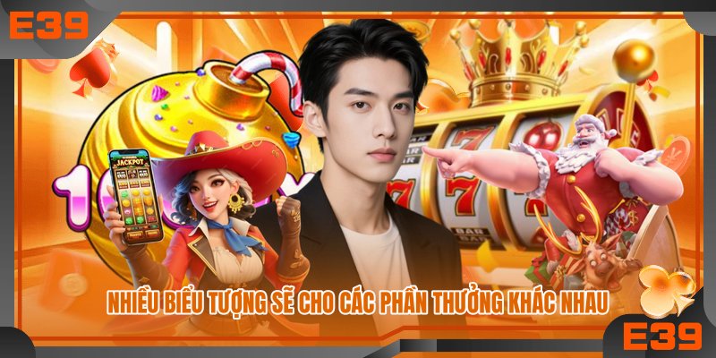 Nhiều biểu tượng sẽ cho các phần thưởng khác nhau